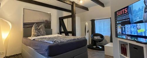 Bueckeburg Maison | Fachwerkhaus mit 2 getrennten Schlafzimmern, Wohnzimmer und Küche