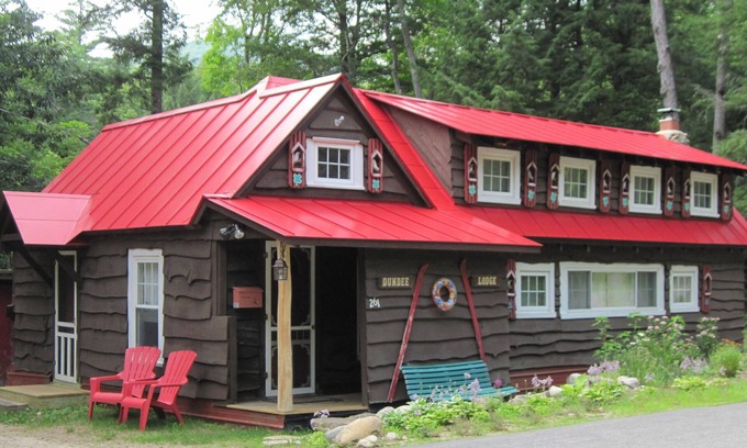 Intervale Cabine | Fairy-tale Cabine dans les montagnes Blanches, charme historique "Dundee Lodge" - Capacité 5-6
