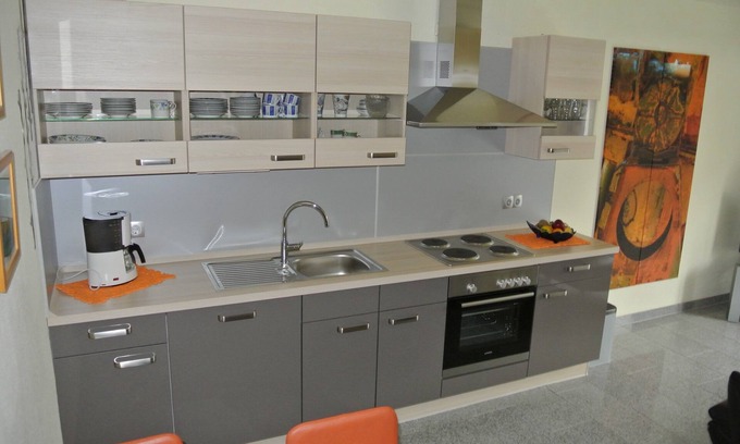 Carolinensiel Appartement | enfants modernes + en particulier. Appartement, 72 mètres carrés, m. 2 terrasses / WiFi gratuit / mobilier lumineux