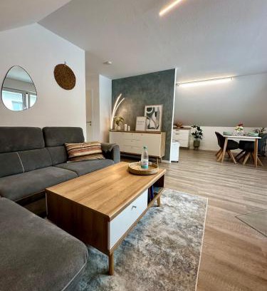 Bad Lippspringe Appartement | Familie oder beruflich - 2 Schlafzimmer - 3 Betten - Geräumig - Küche - Gemütlich