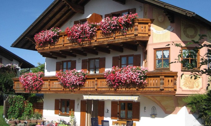 Ingenried Appartement | Appartement avec vue sur les Alpes bavaroises