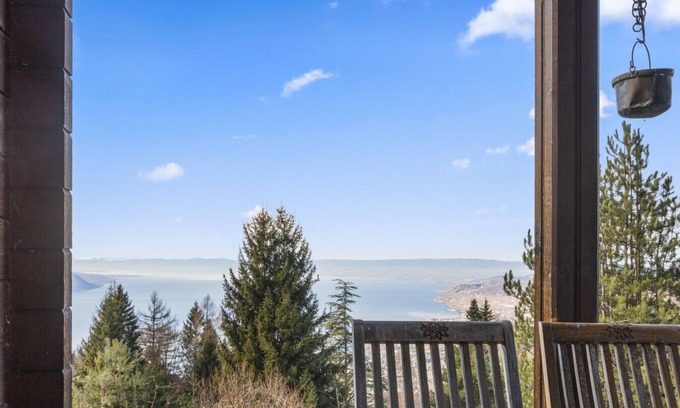 Caux Maison | Chalet familial avec vue sur les Alpes et le lac, sur les hauts de Montreux à Caux
