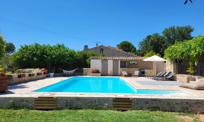 Saint-Come-et-Maruejols Villa | VILLA FAMILIALE LE GRAND JARDIN