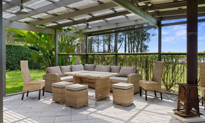 Tuggerawong Maison | Family-friendly Waterfront Home with Pool + Games