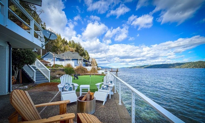 Potlatch Maison | Family-Friendly Waterfront Escape on Hood Canal – Now with Lower Fall Rates!