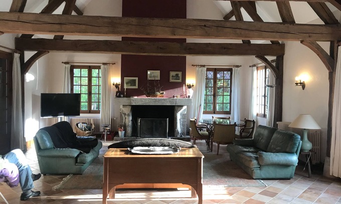 Montrieux-en-Sologne Maison | Maison de famille avec piscine et tennis - Châteaux de La Loire