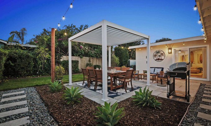 North Clairemont Maison | Family Oasis with Hot Tub and Dedicated Workspace