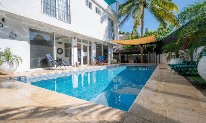 Monterrico Maison | Family-sized entire house with private pool. 10 minutes to a black sand beach!