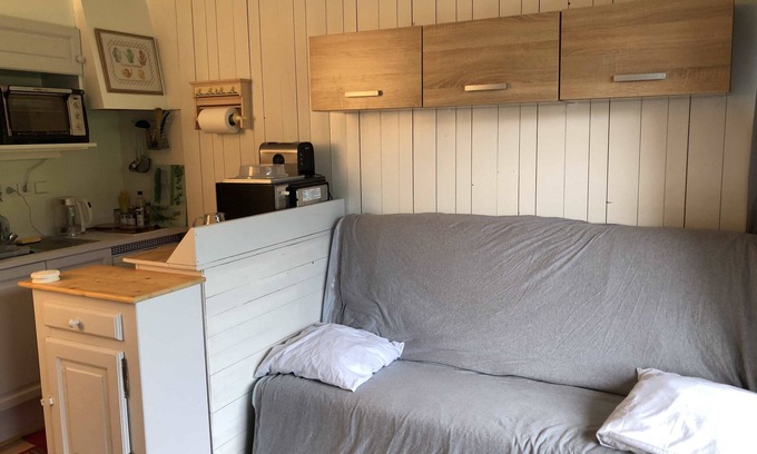 Praz-sur-Arly Appartement | Studio familial proche des pistes de Praz-sur-Arly