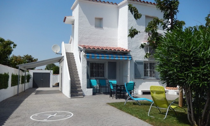 Castello d'Empuries Villa | Villa familiale sur la Costa Brava, proche de Roses et Empuriabrava