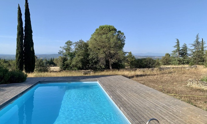 Moussoulens Villa | Villa familiale avec piscine à 15 minutes de Carcassonne !