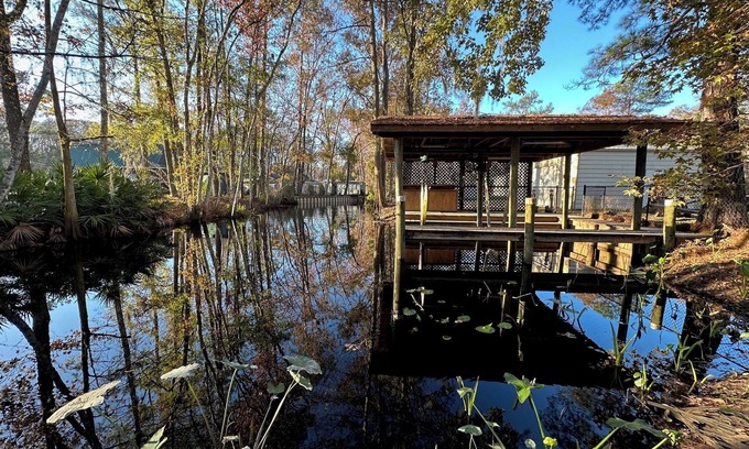 Satsuma Maison | Family Waterfront Home W/boat dock surrounded by Nature!