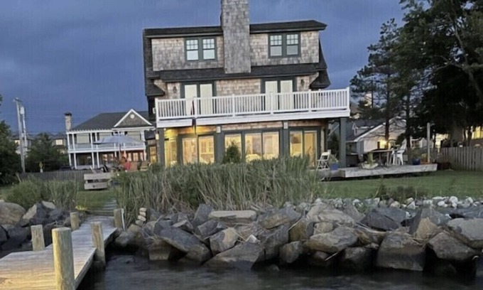 Mantoloking Maison | Directement sur la baie de Barnegat - à quelques pas de la plage!