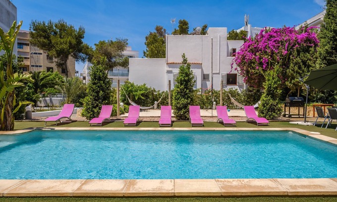 Sant Antoni de Portmany Villa | Villa de rêve, situation centrale avec piscine, Wi-Fi et climatisation - Animaux domestiques bienvenus