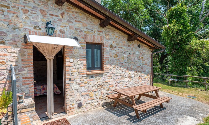 Giano dell'Umbria Autre | Ferme 'Casale Storico XVII - Margherita' avec vue sur les montagnes, piscine partagée et Wi-Fi