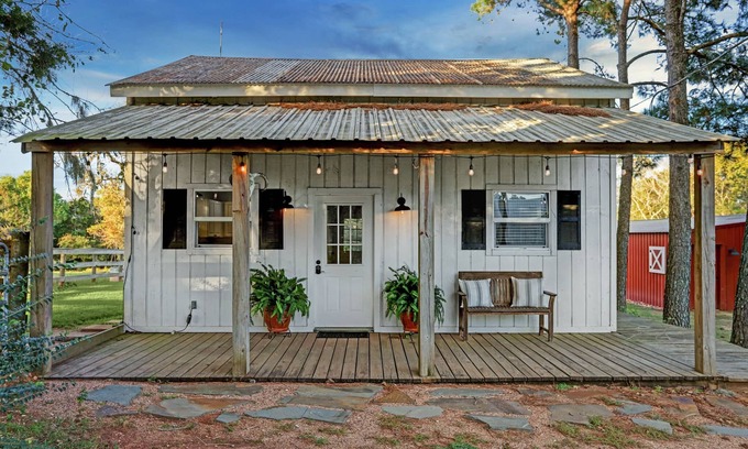Sealy Cottage | Cottage récemment rénové sur Private Texas Ranch