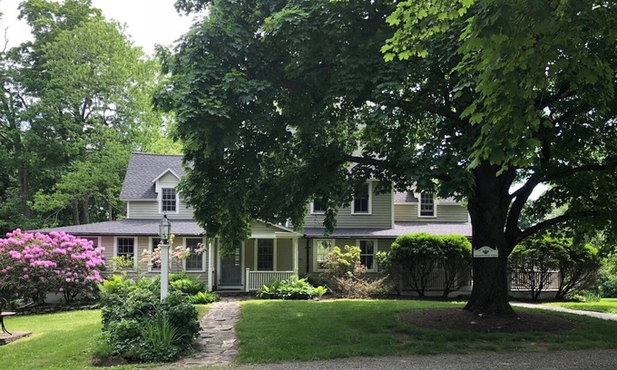 Town of Copake Autre | Farmhouse Estate Pool, Tennis, Pond, Views and Waterfall
