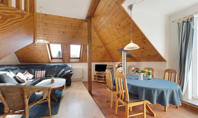 Brodersdorf Autre | Ferme 'Hof Voege Ferienwohnung 6' avec jardin partagé et Wi-Fi