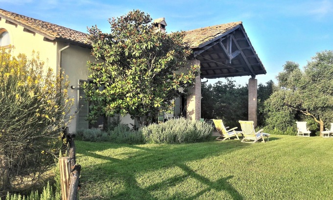 Pescia Romana Maison | Ferme dans la Maremme tranquille à 5 minutes de la mer de Capalbio.
