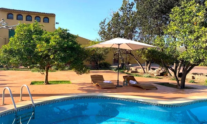 Riudoms Villa | Manoir à Riudoms avec jardin