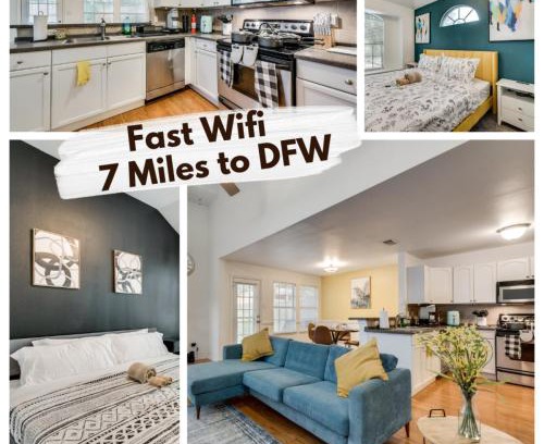 Euless Maison | Fast Wifi 7 Miles to DFW