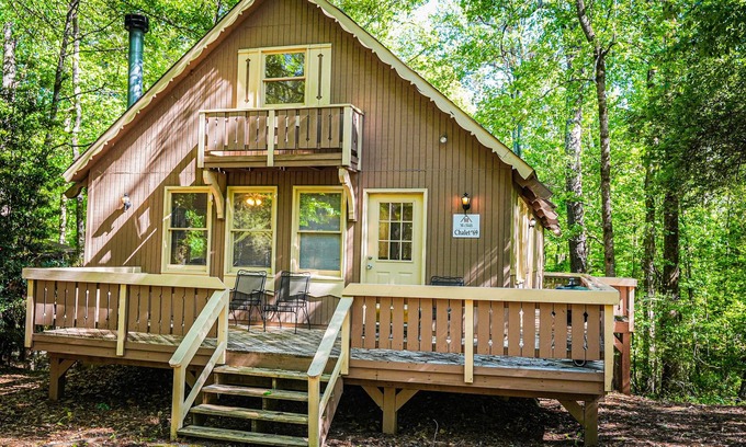 Pine Mountain Chalet De Ski | Feel secluded in this spacious chalet steps from our amenities!