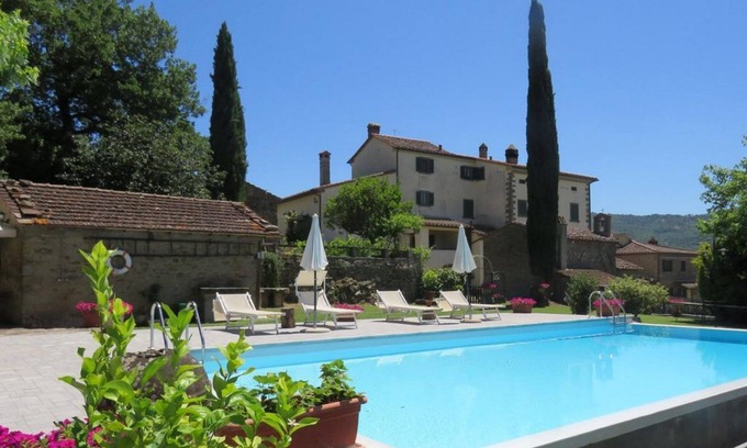 Pieve di Chio Villa | Fenice, villa toscane, piscine privée, WIFI, possibilité de réserver des repas