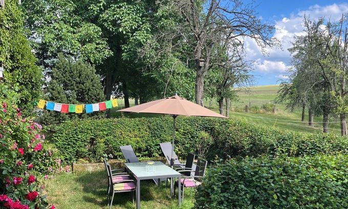 Duerrroehrsdorf-Dittersbach Appartement | Ferienwohnung Apfelgarten - in Dobra