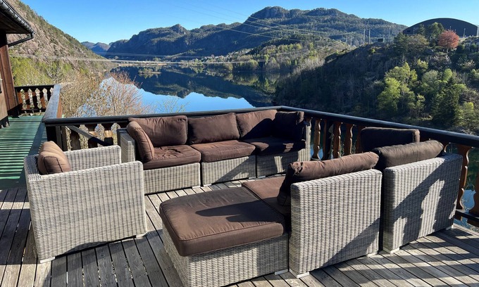 Flekkefjord Station Balnéaire | Feriehus med Panoramautsikt