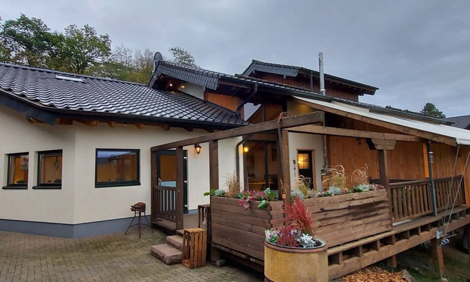 Strick Maison | Ferienhaus auf dem Bioland Bauernhof