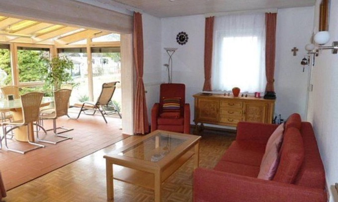 Schwarzenbach Maison | Ferienhaus 20-e mit Wintergarten und Garage - Ferienhäuser im Feriendorf Weissensee im Allgäu