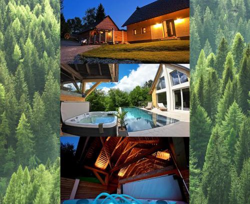 Oberhaag Villa | Ferienhaus auf 7 ha Alleinlage - Pool,Whirlpool, Sauna - Das Refugium Südsteiermark