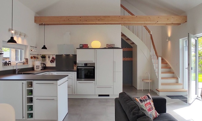 Insel Poel Maison | Ferienhaus "dock 13" mit Garten auf der Insel Poel