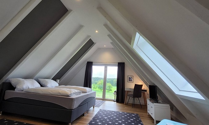 Essenerberg Maison | Ferienhaus "fernblick" - Verweilen im Grünen mit Ruhe & Weitblick!