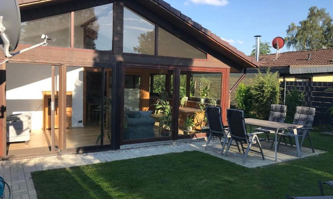 Haddorfer Seen Maison | Ferienhaus Garten Eden am Haddorfer See
