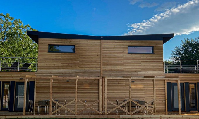 Falkenberg Maison | Ferienhaus Onkel Uhu am Kiebitzer See