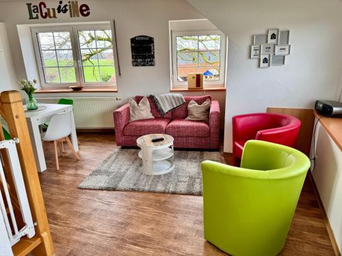 Rieste Appartement | Ferienhof Wübbold - Blütenflair