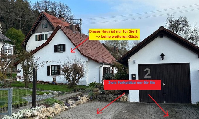 Weissenhorn Maison | FERIENPARADIES AM KAMMERBERG - ein ganzes Haus für Sie alleine!