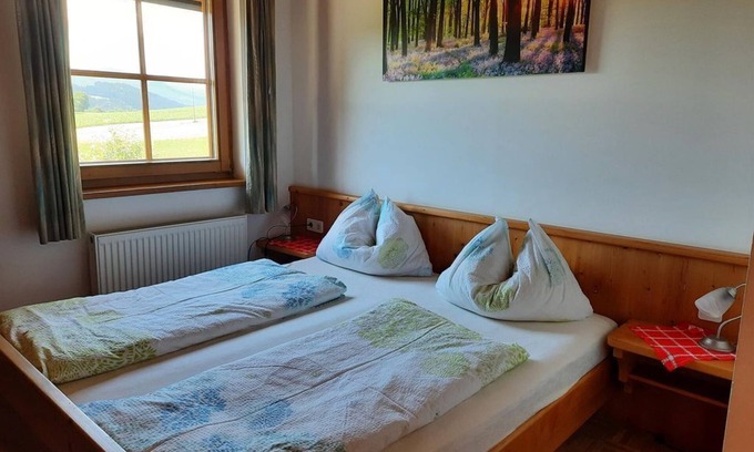 Feldkirchen in Kaernten Appartement | Ferienwohnung Bergsicht, 2 Schlafräume - Pension Hecher