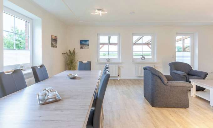 Emmelsbull Appartement | Ferienwohnung Schöne Aussicht in Emmelsbüll-horsbüll