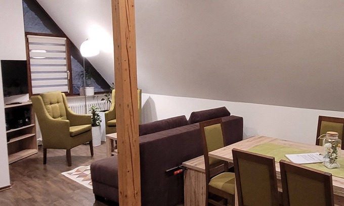 Busterbach Appartement | Ferienwohnung 1, 78qm mit 2 Schlafräume, für max. 5 Personen