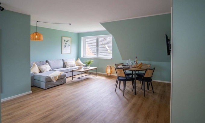 Tumlauer Koog Appartement | Ferienwohnung 4 - Nordisch Nature - Ferienhof am Deich