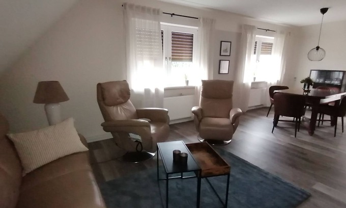 Seesen Appartement | Ferienwohnung 85qm, 2 Schlafzimmer, max 4 Personen