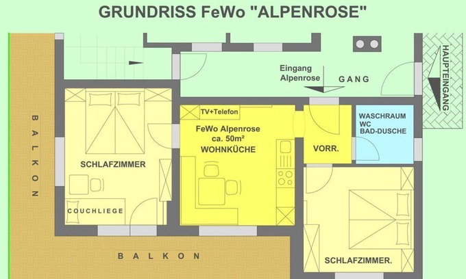 Arzl im Piztal Appartement | Ferienwohnung Alpenrose - Appartementhaus Lechner