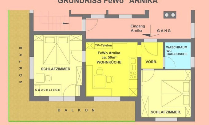 Arzl im Piztal Appartement | Ferienwohnung Arnika - Appartementhaus Lechner