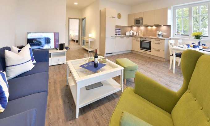 Ralswiek Appartement | Ferienwohnung Blaues Haus App 1 in Ralswiek
