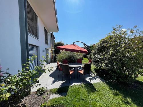 Ludwigshafen Appartement | Ferienwohnung mit Terrasse und Garten in Seenähe