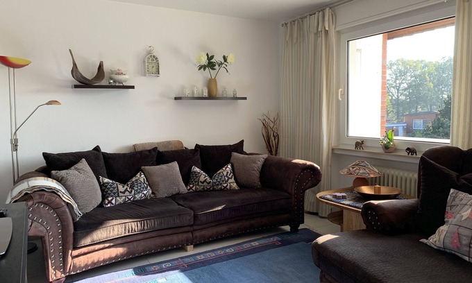 Rheine Appartement | Ferienwohnung Eschendorf mit 1 Schlafzimmer