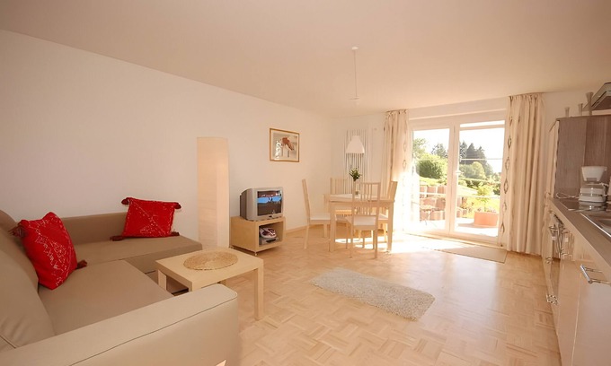 St. Peter im Schwarzwald Appartement | Apartamento con vistas al jardín, 42m², 1 habitación, máx. 2 personas