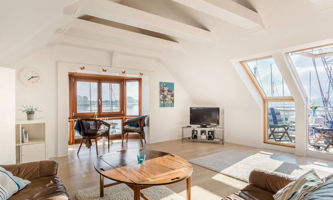 Arnis Appartement | Ferienwohnung Hafen-panorama in Bad Arnis